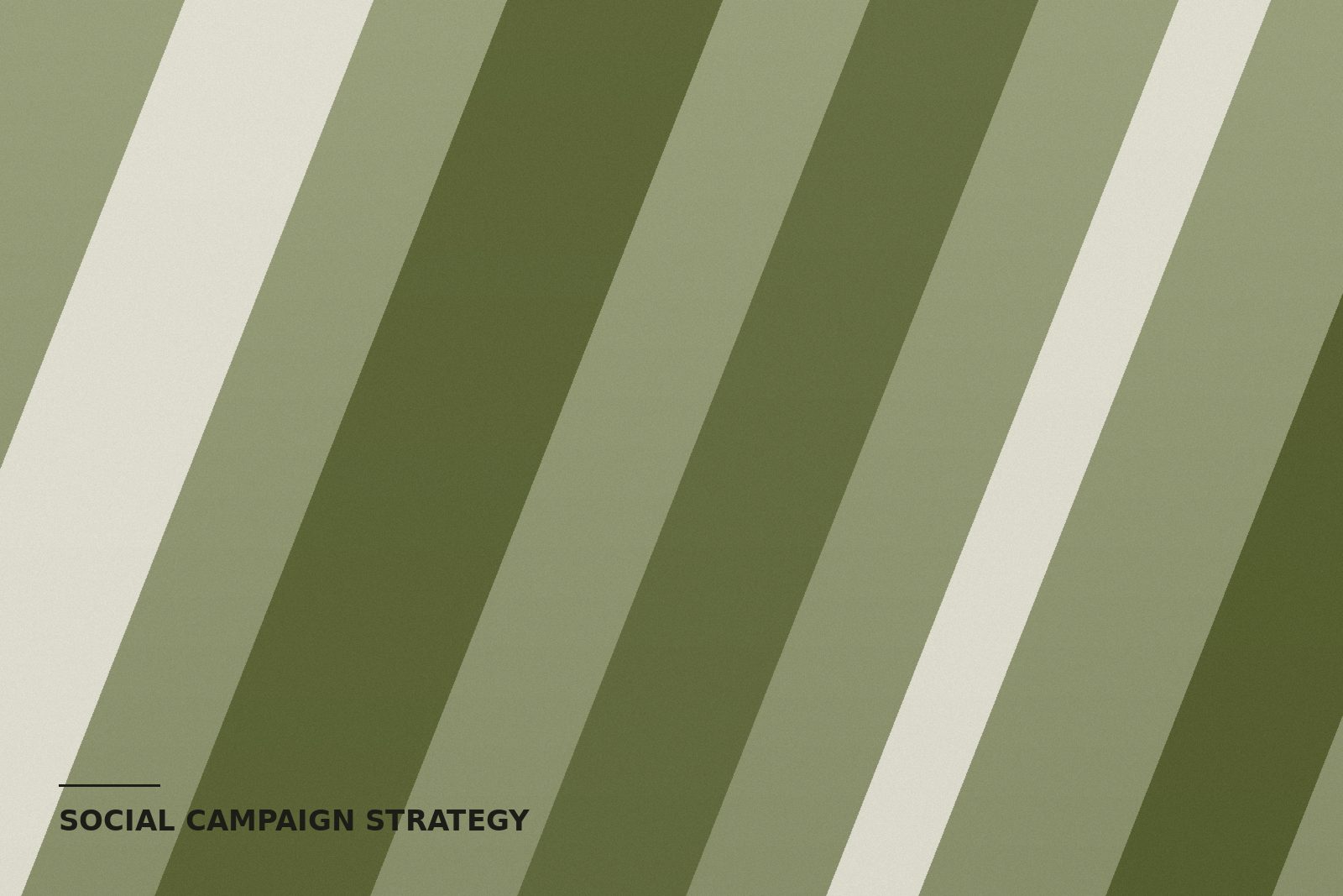 Social media campaign strategy planning